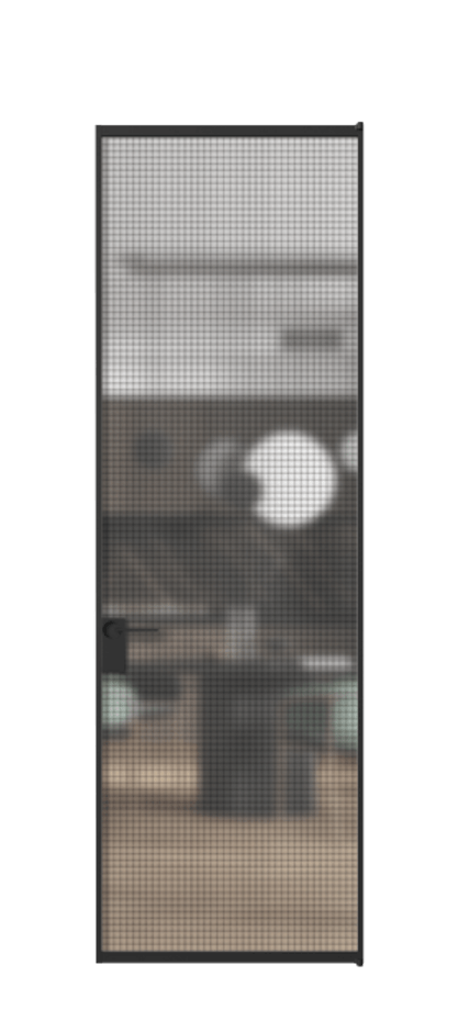 Алюминиевая дверь АЛПЛ040.01 Алюминий Черный Декоративное стекло с сеткой "Mesh silver", триплекс. Без короба чер Цена 133490 Стоимость комплекта двери включает:
1. Полотно (600/650/700/750/800/850/900/950*2000-2400 мм).
2. Короб
3. Комплект фурнитуры (2 торцевые петли и магнитный замок с ответной планкой). Фабрика дверей Волховец 8 (800) 551 43 19 Алюминиевая дверь АЛПЛ040.01 Алюминий Черный Декоративное стекло с сеткой "Mesh silver", триплекс Цена 133490 | Volhovec