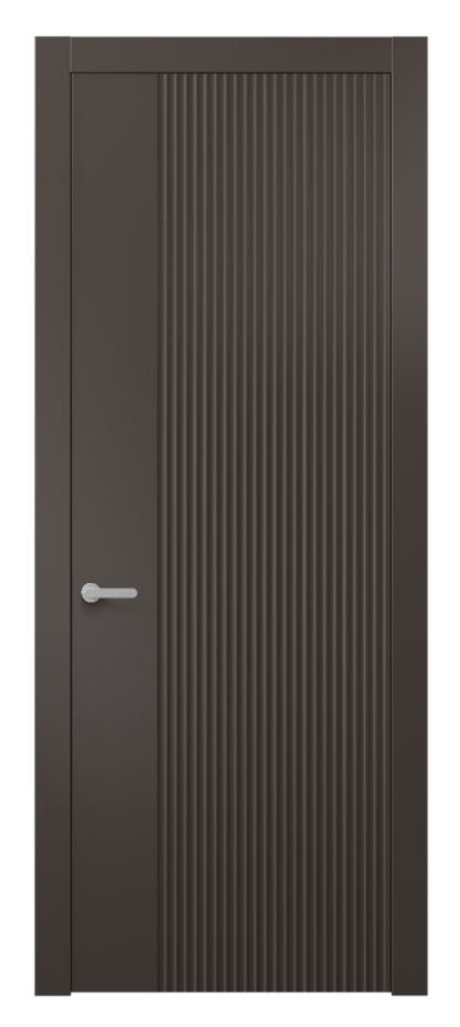 Дверь межкомнатная Alba 8643 Матовый антрацит Гладкий компланарный наличник МАН Цена 45099 ₽ Наличники уже входят в базовый комплект. Фабрика дверей Волховец 8 (800) 551 43 19 Межкомнатная дверь Alba 8643 Матовый антрацит Цена 45099 ₽ | Volhovec