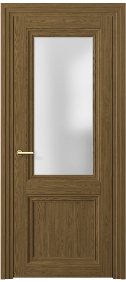 Межкомнатная дверь Centro 2524 Торфяной дуб Сатинированное стекло Цена 47899 ₽ | Volhovec