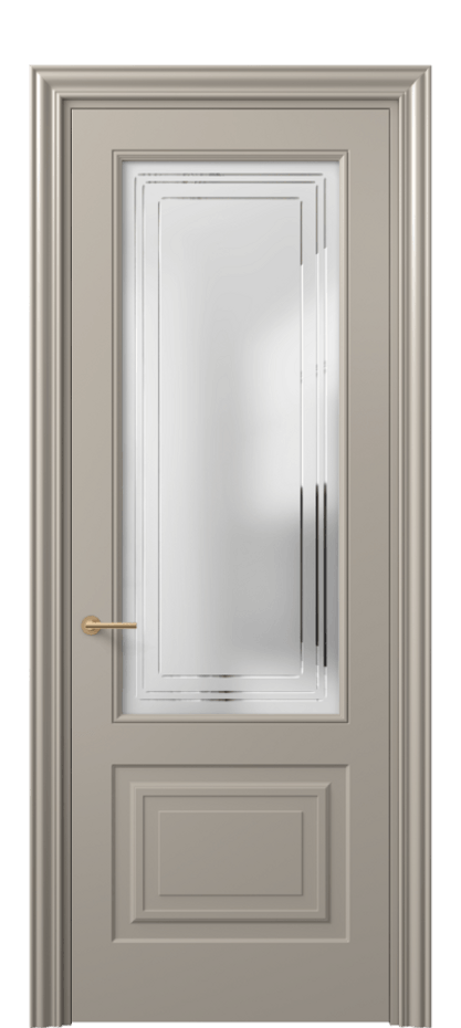 Дверь межкомнатная Mascot 8452 Матовый бисквитный Сатинированное стекло с гравировкой "Грани", триплекс Фигурный наличник МБСК Цена 523330 AMD Наличники уже входят в базовый комплект. Фабрика дверей Волховец 8 (800) 551 43 19 Межкомнатная дверь Mascot 8452 Матовый бисквитный Сатинированное стекло с гравировкой "Грани", триплекс Цена 523330 AMD | Volhovec