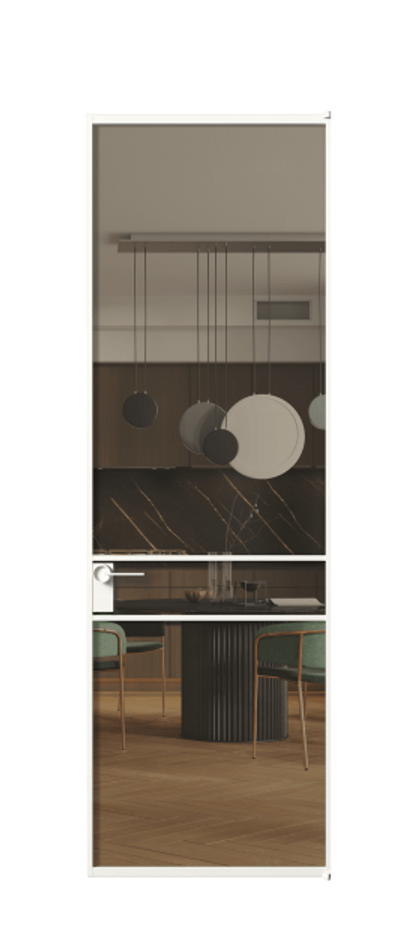 Алюминиевая дверь АЛПЛ040.02 Алюминий Белый Прозрачное бронзовое стекло, триплекс. Без короба бел Цена 152870 Стоимость комплекта двери включает:
1. Полотно (600/650/700/750/800/850/900/950*2000-2400 мм).
2. Короб
3. Комплект фурнитуры (2 торцевые петли и магнитный замок с ответной планкой). Фабрика дверей Волховец 8 (800) 551 43 19 Алюминиевая дверь АЛПЛ040.02 Алюминий Белый Прозрачное бронзовое стекло, триплекс Цена 152870 | Volhovec