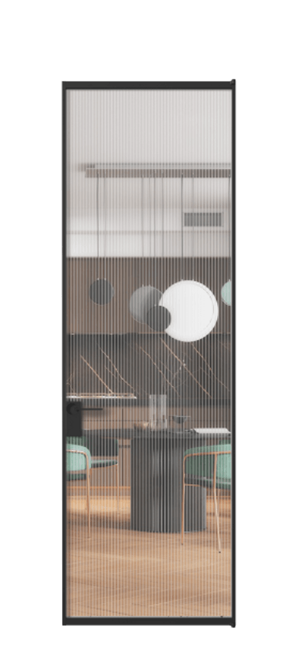 Алюминиевая дверь АЛПЛ040.01 Алюминий Черный Рифлёное стекло "Moru", триплекс. Без короба чер Цена 133490 Стоимость комплекта двери включает:
1. Полотно (600/650/700/750/800/850/900/950*2000-2400 мм).
2. Короб
3. Комплект фурнитуры (2 торцевые петли и магнитный замок с ответной планкой). Фабрика дверей Волховец 8 (800) 551 43 19 Алюминиевая дверь АЛПЛ040.01 Алюминий Черный Рифлёное стекло "Moru", триплекс Цена 133490 | Volhovec