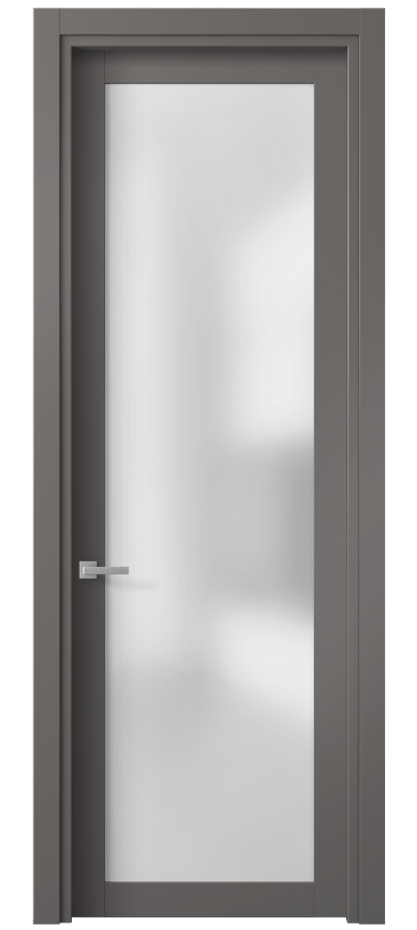 Дверь межкомнатная Planum 2102 Матовый классический серый Сатинированное стекло Гладкий наличник МКЛС Цена 69160 сом Наличники уже входят в базовый комплект. Фабрика дверей Волховец 8 (800) 551 43 19 Межкомнатная дверь Planum 2102 Матовый классический серый Сатинированное стекло Цена 69160 сом | Volhovec