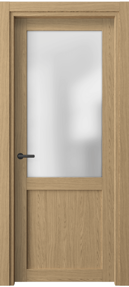 Межкомнатная дверь Нео 2122 Жемчужный дуб Сатинированное стекло Цена 28779 ₽ | Volhovec