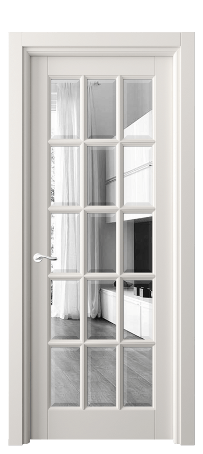 Дверь межкомнатная Lignum 0708 Бук пудровый белый Двустороннее зеркало с фацетом, триплекс Гладкий наличник БПБЛ Цена 117799 ₽ Наличники уже входят в базовый комплект. Фабрика дверей Волховец 8 (800) 551 43 19 Межкомнатная дверь Lignum 0708 Бук пудровый белый Двустороннее зеркало с фацетом, триплекс Цена 117799 ₽ | Volhovec