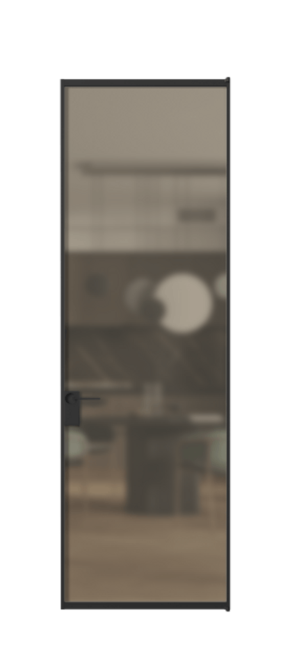 Алюминиевая дверь АЛПЛ040.01 Алюминий Черный Сатинированное бронзовое стекло, триплекс. Без короба чер Цена 125490 Стоимость комплекта двери включает:
1. Полотно (600/650/700/750/800/850/900/950*2000-2400 мм).
2. Короб
3. Комплект фурнитуры (2 торцевые петли и магнитный замок с ответной планкой). Фабрика дверей Волховец 8 (800) 551 43 19 Алюминиевая дверь АЛПЛ040.01 Алюминий Черный Сатинированное бронзовое стекло, триплекс Цена 125490 | Volhovec