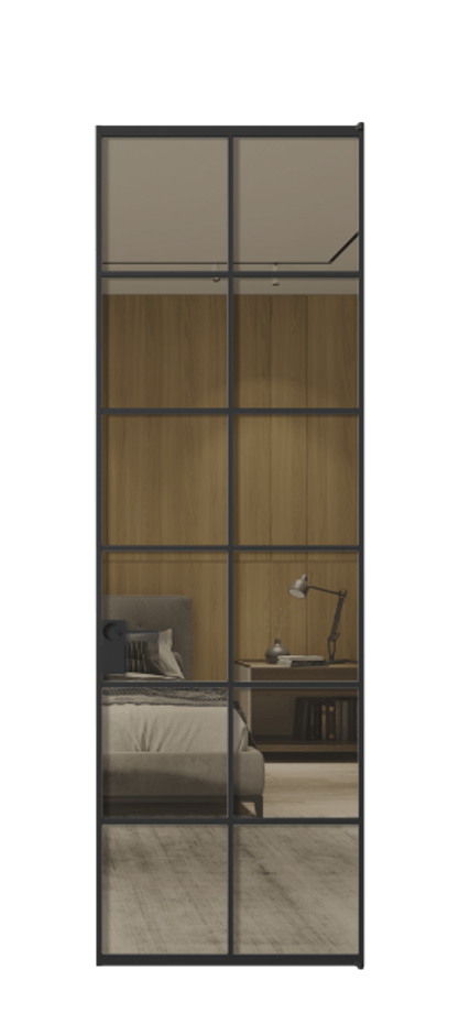 Алюминиевая дверь АЛПЛ040.05 Алюминий Черный Рефлективное бронзовое стекло "Stopsol", калёное. Без короба чер Цена 144090 Стоимость комплекта двери включает:
1. Полотно (600/650/700/750/800/850/900/950*2000-2400 мм).
2. Короб
3. Комплект фурнитуры (2 торцевые петли и магнитный замок с ответной планкой). Фабрика дверей Волховец 8 (800) 551 43 19 Алюминиевая дверь АЛПЛ040.05 Алюминий Черный Рефлективное бронзовое стекло "Stopsol", калёное Цена 144090 | Volhovec