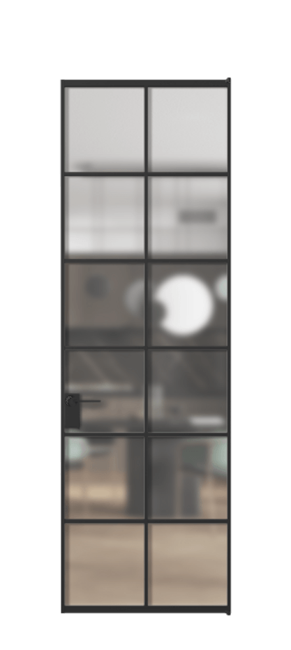 Алюминиевая дверь АЛПЛ040.05 Алюминий Черный Сатинированное стекло "Matelux Crystal Vision", калёное, матовое, каленое 6 мм. Без короба чер Цена 151290 Стоимость комплекта двери включает:
1. Полотно (600/650/700/750/800/850/900/950*2000-2400 мм).
2. Короб
3. Комплект фурнитуры (2 торцевые петли и магнитный замок с ответной планкой). Фабрика дверей Волховец 8 (800) 551 43 19 Алюминиевая дверь АЛПЛ040.05 Алюминий Черный Сатинированное стекло "Matelux Crystal Vision", калёное, матовое, каленое 6 мм Цена 151290 | Volhovec