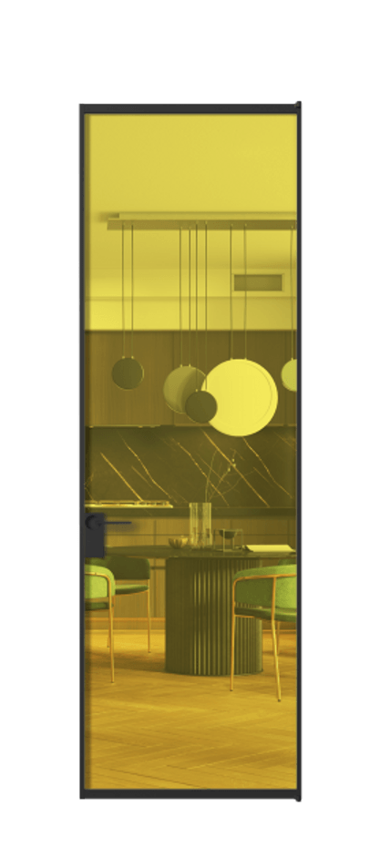 Алюминиевая дверь АЛПЛ040.01 Алюминий Черный Прозрачное жёлтое стекло, триплекс. Без короба чер Цена 125490 Стоимость комплекта двери включает:
1. Полотно (600/650/700/750/800/850/900/950*2000-2400 мм).
2. Короб
3. Комплект фурнитуры (2 торцевые петли и магнитный замок с ответной планкой). Фабрика дверей Волховец 8 (800) 551 43 19 Алюминиевая дверь АЛПЛ040.01 Алюминий Черный Прозрачное жёлтое стекло, триплекс Цена 125490 | Volhovec