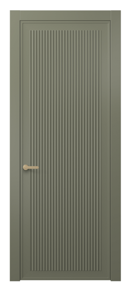 Межкомнатная дверь Alba 8642 Матовый оливковый тёмный  Цена 45099 ₽ | Volhovec