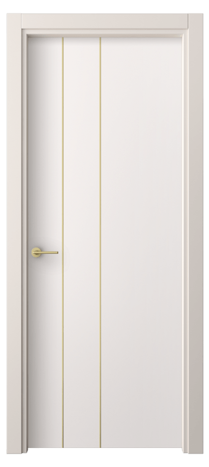 Межкомнатная дверь Freedom 4203 ПЭТ кремово-серый  Цена 30899 ₽ | Volhovec