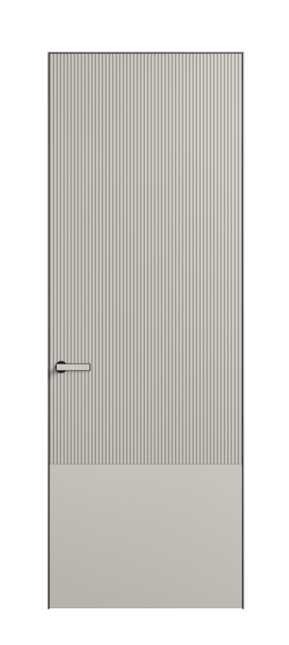 Межкомнатная дверь Velvet АКП 8203 Матовый облачно-серый. Цена 66689  | Volhovec