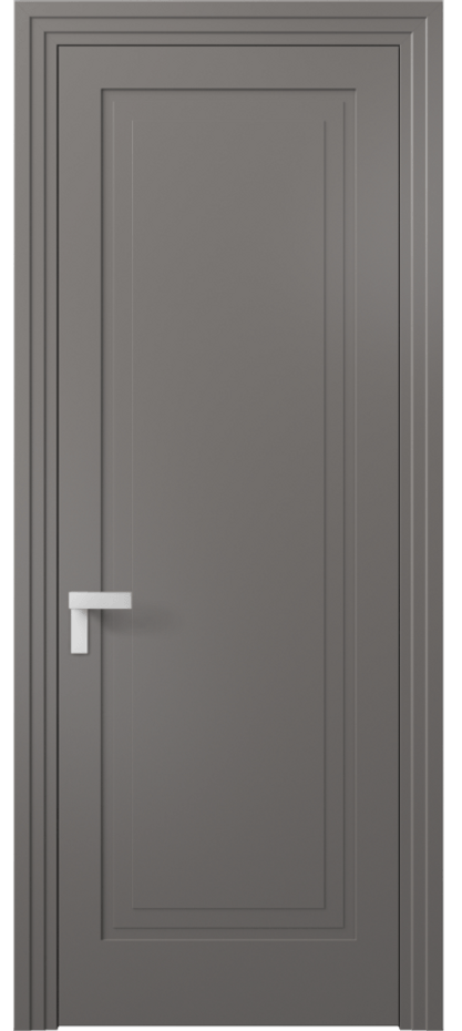Межкомнатная дверь Rocca АКП 8301 Матовый классический серый  Цена 80499 ₽ | Volhovec
