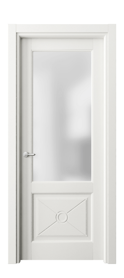 Межкомнатная дверь Toscana Litera 6362 Бук серый Сатинированное стекло Цена 100399 ₽ | Volhovec