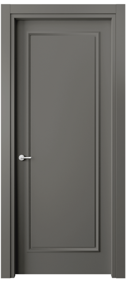 Межкомнатная дверь Paris 8101 Матовый классический серый  Цена 60699 ₽| Volhovec