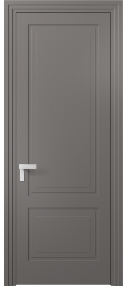 Межкомнатная дверь Rocca 8351 Матовый классический серый  Цена 15224800 so'm | Volhovec