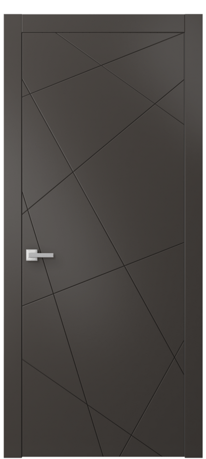 Межкомнатная дверь Linea 8048 Матовый антрацит  Цена 54299 ₽ | Volhovec