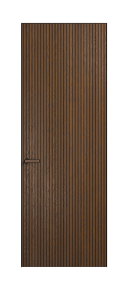 Дверь межкомнатная Velvet 8201 Дуб каштановый матовый. Скрытый короб Черный Цена 188390 . Фабрика дверей Волховец 8 (800) 551 43 19 Межкомнатная дверь Velvet 8201 Дуб каштановый матовый. Цена 188390 | Volhovec