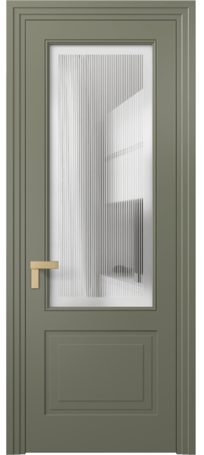 Дверь межкомнатная Rocca 8352 Матовый оливковый тёмный Сатинированное с гравировкой "Каннелюры", триплекс Каскадный компланарный наличник МОТ Цена 86899 ₽ Наличники уже входят в базовый комплект. Фабрика дверей Волховец 8 (800) 551 43 19 Межкомнатная дверь Rocca 8352 Матовый оливковый тёмный Сатинированное с гравировкой "Каннелюры", триплекс Цена 86899 ₽ | Volhovec