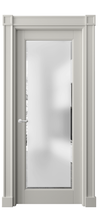 Дверь межкомнатная Toscana Plano 6300 Бук тёплый серый Сатинированное стекло с фацетом Гладкие пилястры с квадратными розетками БТСР Цена 124479 ₽ Наличники уже входят в базовый комплект. Фабрика дверей Волховец 8 (800) 551 43 19 Межкомнатная дверь Toscana Plano 6300 Бук тёплый серый Сатинированное стекло с фацетом Цена 124479 ₽ | Volhovec