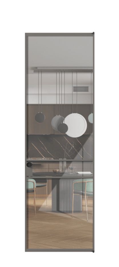 Алюминиевая дверь АЛПЛ040.02 Алюминий классический серый Рефлективное прозрачное стекло "Stopsol", калёное. Без короба АКЛС Цена 143390 Стоимость комплекта двери включает:
1. Полотно (600/650/700/750/800/850/900/950*2000-2400 мм).
2. Короб
3. Комплект фурнитуры (2 торцевые петли и магнитный замок с ответной планкой). Фабрика дверей Волховец 8 (800) 551 43 19 Алюминиевая дверь АЛПЛ040.02 Алюминий классический серый Рефлективное прозрачное стекло "Stopsol", калёное Цена 143390 | Volhovec