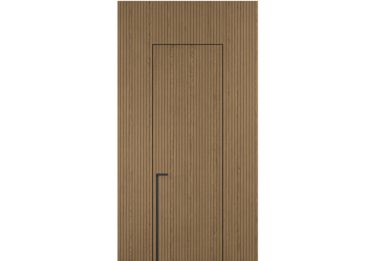 Панели для отделки стен Стеновая панель Фрезерованные Дуб сепия матовый. Цвет Дуб сепия матовый. Материал Шпон Naturwood. Коллекция Фрезерованные. Картинка.