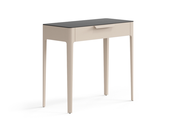 Мебель Консоль Piega 1 ящик. Цвет Матовый бисквитный. Материал Гладкая эмаль. Коллекция Консоль Piega 1 ящик. Фото. Мебель Консоль Piega 1 ящик. Цвет Матовый бисквитный. Материал Гладкая эмаль. Коллекция Консоль Piega 1 ящик. Картинка.