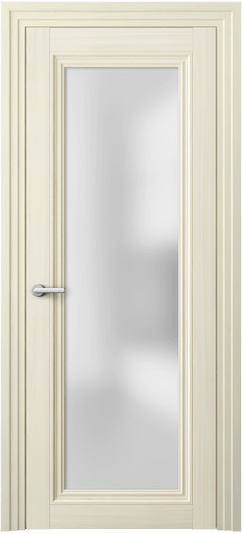 Дверь межкомнатная 2502 МОЯ САТ. Цвет Молочный ясень. Материал Сиплекс ламинатин. Коллекция Центро. Картинка.