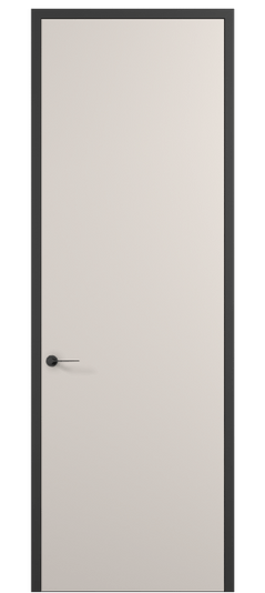 Дверь межкомнатная 0010 АКП ПЭТБ. Цвет ПЭТ тёплый-белый. Материал ПЭТ. Коллекция Планум Про. Картинка.