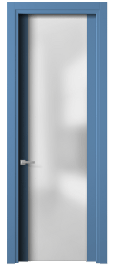 Дверь межкомнатная 4114 - planum NCS S 2040-R80B. Цвет NCS NCS S 2040-R80B. Материал Гладкая эмаль. Коллекция Planum. Картинка.