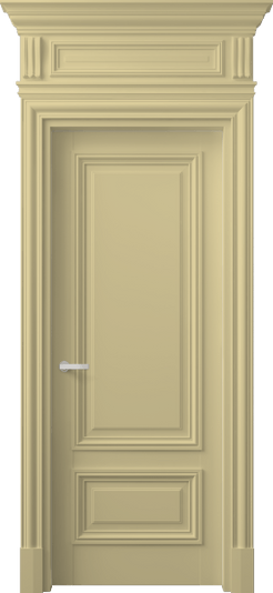 Дверь межкомнатная 7307 Слоновая кость RAL 1014. Цвет RAL Слоновая кость RAL 1014. Материал Массив бука эмаль. Коллекция Антик. Картинка.