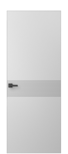 Дверь межкомнатная АКП 8041 ГРН. Цвет Грунт под покраску. Материал Грунт под покраску. Коллекция Линия. Картинка.