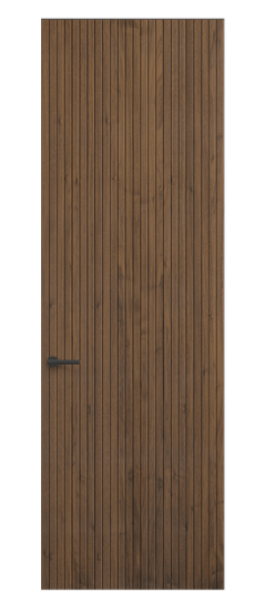 Дверь межкомнатная АКП 0019 ОУММ. Цвет Орех умбра матовый. Материал Шпон Naturwood. Коллекция Select. Картинка.