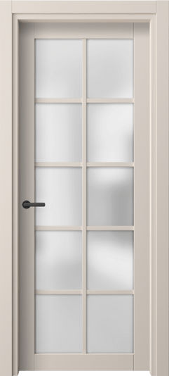 Дверь межкомнатная 2106 ПЭПБ САТ. Цвет ПЭТ пудровый бежевый. Материал ПЭТ. Коллекция Нео. Картинка.