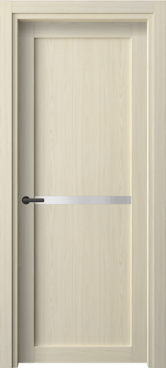 Дверь межкомнатная 2112 МОЯ САТ. Цвет Молочный ясень. Материал Сиплекс ламинатин. Коллекция Нео. Картинка.