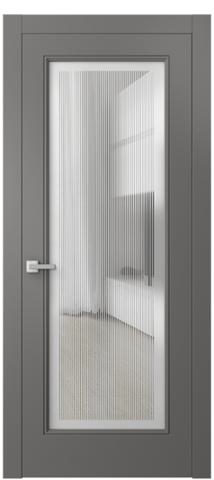 Межкомнатная дверь 8300 МКЛС. Цвет Матовый классический серый. Материал Гладкая эмаль. Коллекция Linea. Фото. Дверь межкомнатная 8300 МКЛС. Цвет Матовый классический серый. Материал Гладкая эмаль. Коллекция Linea. Картинка.