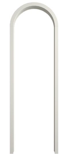 Межкомнатная дверь Арка МЖМ. Цвет Матовый жемчужный. Материал Гладкая эмаль. Коллекция Palazzo. Фото. Дверь межкомнатная Арка МЖМ. Цвет Матовый жемчужный. Материал Гладкая эмаль. Коллекция Palazzo. Картинка.