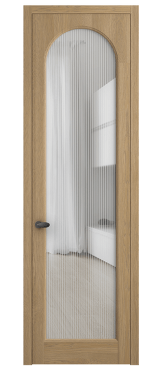 Дверь межкомнатная 6804 ДСМ.М MORU. Цвет Дуб соломенный матовый. Материал Массив дуба матовый. Коллекция Palazzo. Картинка.
