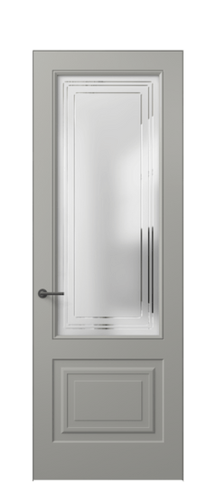 Межкомнатная дверь 8452 МНСР Сатин с гравировкой Mascot. Цвет Матовый нейтральный серый. Материал Гладкая эмаль. Коллекция Маскот. Фото. Дверь межкомнатная 8452 МНСР Сатин с гравировкой Mascot. Цвет Матовый нейтральный серый. Материал Гладкая эмаль. Коллекция Маскот. Картинка.