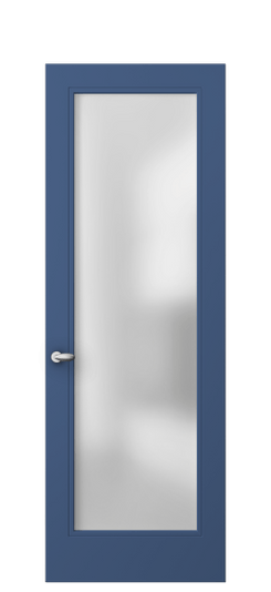 Дверь межкомнатная 8502 Отдалённо-синий RAL 5023 САТ. Цвет RAL Отдалённо-синий RAL 5023. Материал Гладкая эмаль. Коллекция Esse. Картинка.