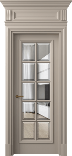 Дверь межкомнатная 7310 ББСК ПРОЗ Ф. Цвет Бук бисквитный. Материал Массив бука эмаль. Коллекция Antique. Картинка.