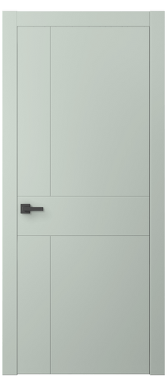 Дверь межкомнатная 8056 NCS S 1005-B80G. Цвет NCS NCS S 1005-B80G. Материал Гладкая эмаль. Коллекция Linea. Картинка.