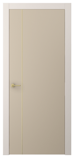 Межкомнатная дверь АКП 4201 ПЭСБ. Цвет ПЭТ светло-бежевый. Материал ПЭТ. Коллекция Freedom. Фото. Дверь межкомнатная АКП 4201 ПЭСБ. Цвет ПЭТ светло-бежевый. Материал ПЭТ. Коллекция Freedom. Картинка.
