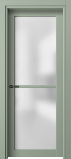 Дверь межкомнатная 2108 ПЭСО САТ. Цвет ПЭТ светло-оливковый. Материал ПЭТ. Коллекция Нео. Картинка.