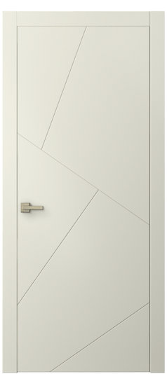 Дверь межкомнатная 8058 ММБ. Цвет Матовый молочно-белый. Материал Гладкая эмаль. Коллекция Линия. Картинка.