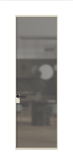 Межкомнатная дверь АЛПЛ040.01 АБСР Серый сатин триплекс. Цвет Алюминий бежево-серый. Материал Алюминий в эмали. Коллекция Formato. Фото. Дверь межкомнатная АЛПЛ040.01 АБСР Серый сатин триплекс. Цвет Алюминий бежево-серый. Материал Алюминий в эмали. Коллекция Formato. Картинка.