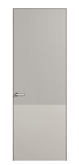 Дверь межкомнатная АКУ 8205 МОС Матовый облачно-серый. Цвет Матовый облачно-серый. Материал Гладкая эмаль. Коллекция Velvet. Картинка.