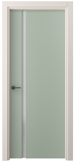 Дверь межкомнатная 4222 ПЭСО САТ. Цвет ПЭТ светло-оливковый. Материал ПЭТ. Коллекция Freedom. Картинка.
