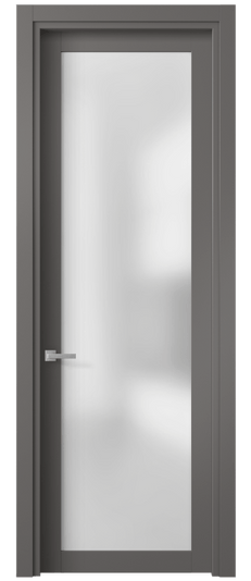 Межкомнатная дверь 2102 МКЛС САТ. Цвет Матовый классический серый. Материал Гладкая эмаль. Коллекция Planum. Фото. Дверь межкомнатная 2102 МКЛС САТ. Цвет Матовый классический серый. Материал Гладкая эмаль. Коллекция Planum. Картинка.