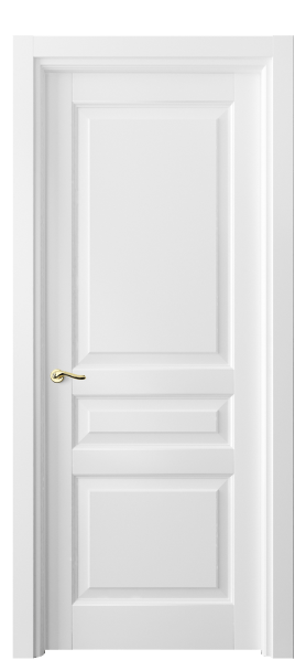 Дверь межкомнатная 0711 ББЛ. Цвет Бук белоснежный. Материал Массив бука эмаль. Коллекция Лигнум. Картинка.